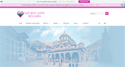 Desktop Screenshot of eatstaylovebulgaria.com